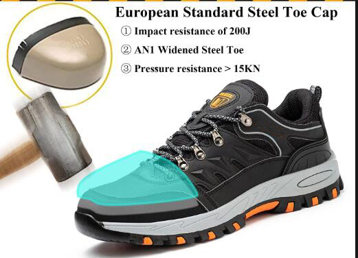 EN22568 Cappellino in metallo composito standard per scarpe da lavoro