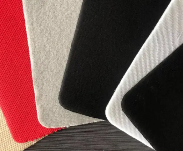 Fodere per scarpe in tessuto laminato con retro in spugna